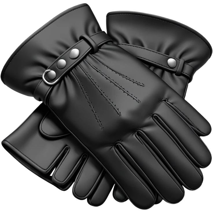 Lady’s leather gloves emoji