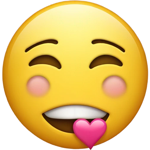 blowing a kiss emoji emoji