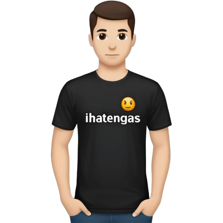 Ihateniggas shirt emoji