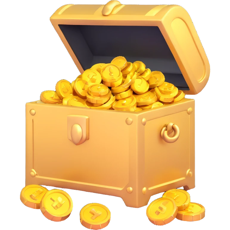 gold treasure emoji