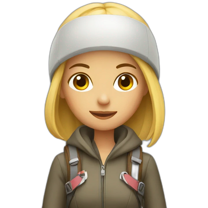 Travel girl emoji