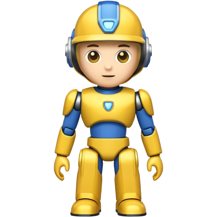 tobot with yellow hat emoji