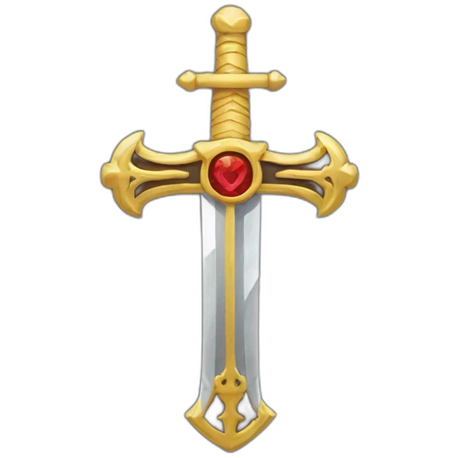 cross and sword emoji