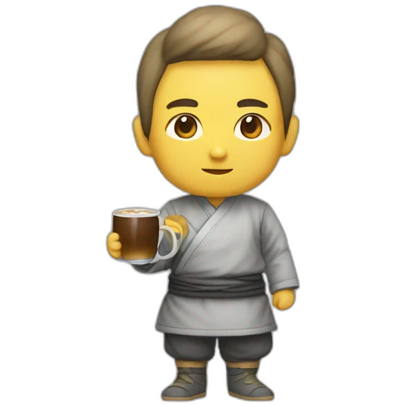 绘制带有水分子的烧杯 emoji