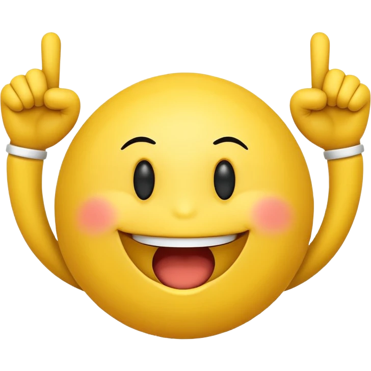 a cheering smiley carrying the word "Rabea!!!"  (RABEA, not RAE) emoji