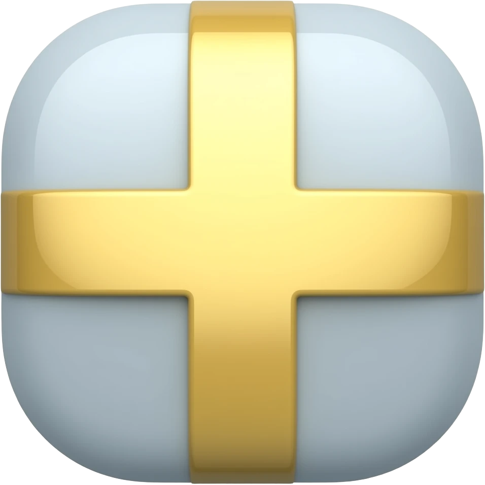 a box within a cross inside emoji