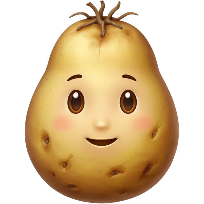 boiled potato simple energy food emoji