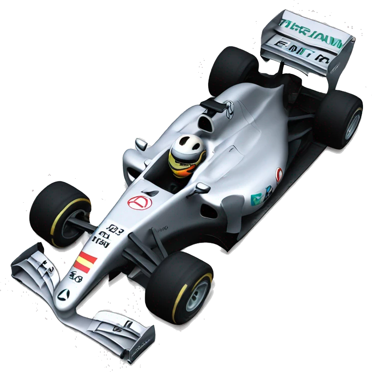 f1 2003 mercedes emoji