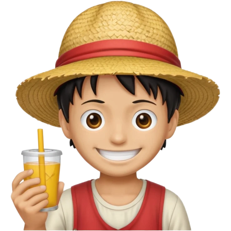 Emoji de luffy dans one piece emoji