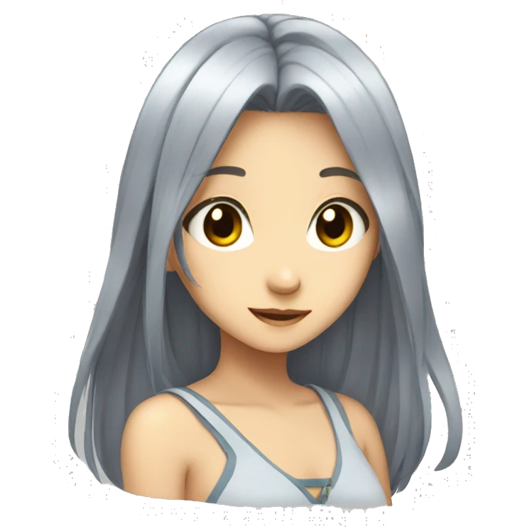 Anime girl emoji