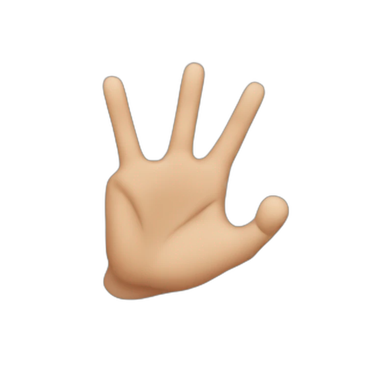 The its for me hand gesture emoji