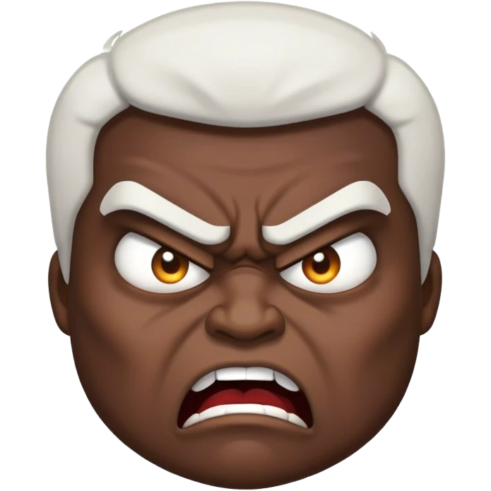 Angry big mad emoji