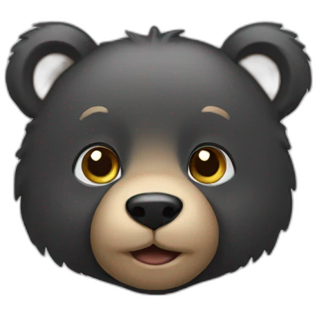 Bear cub emoji