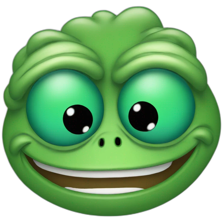pepe the frog blue emoji