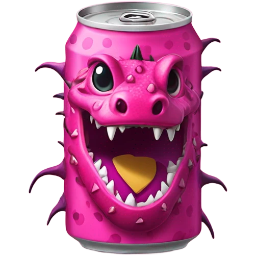 Can with Dragon & Dragonfruit Taste emoji