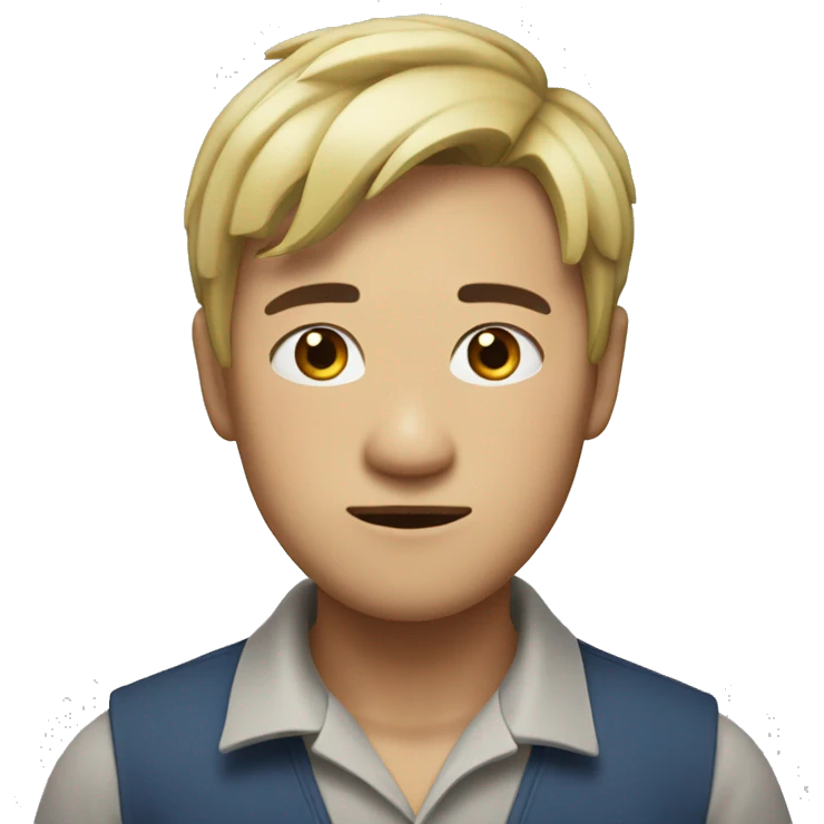마이크잡은 기린 emoji