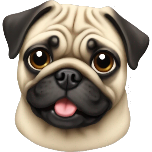 Pug emoji