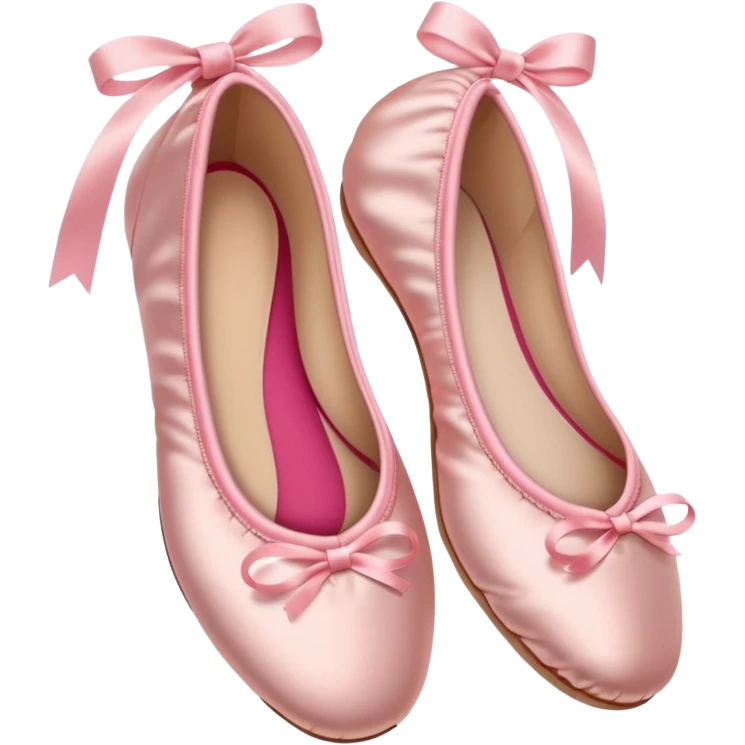 pink ballerine shoe emoji