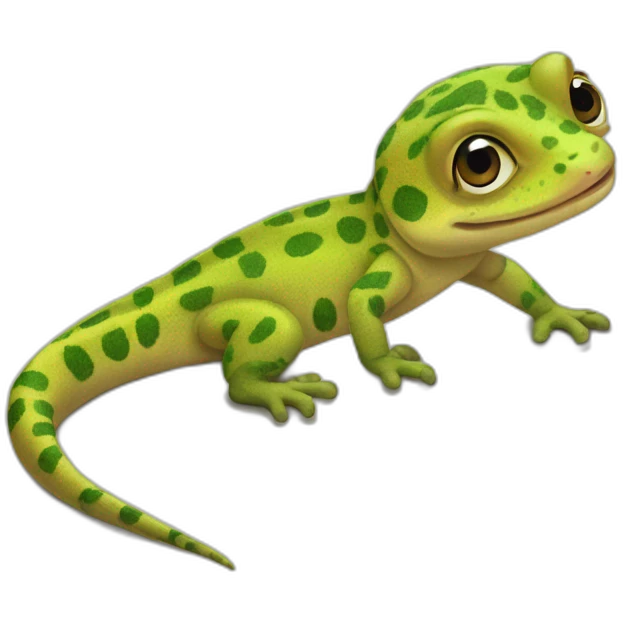 Gecko léopard emoji