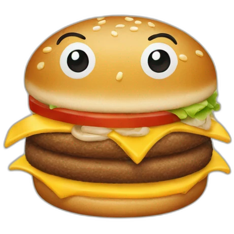 M of McDonald’s emoji