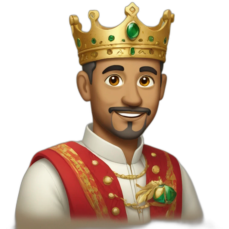 King of morocco emoji