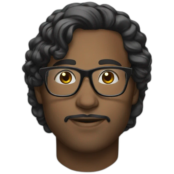 planner-blackhair-glasses emoji