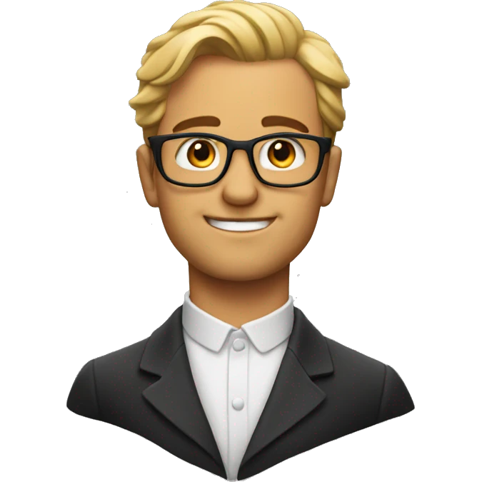 handsome gentleman emoji