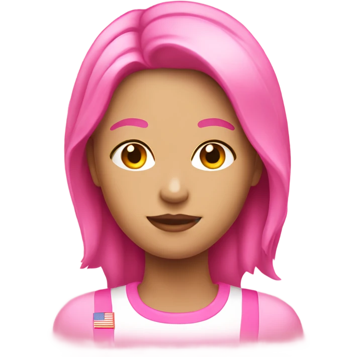 USA pink emoji