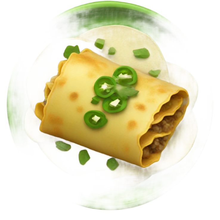 green enchiladas  emoji
