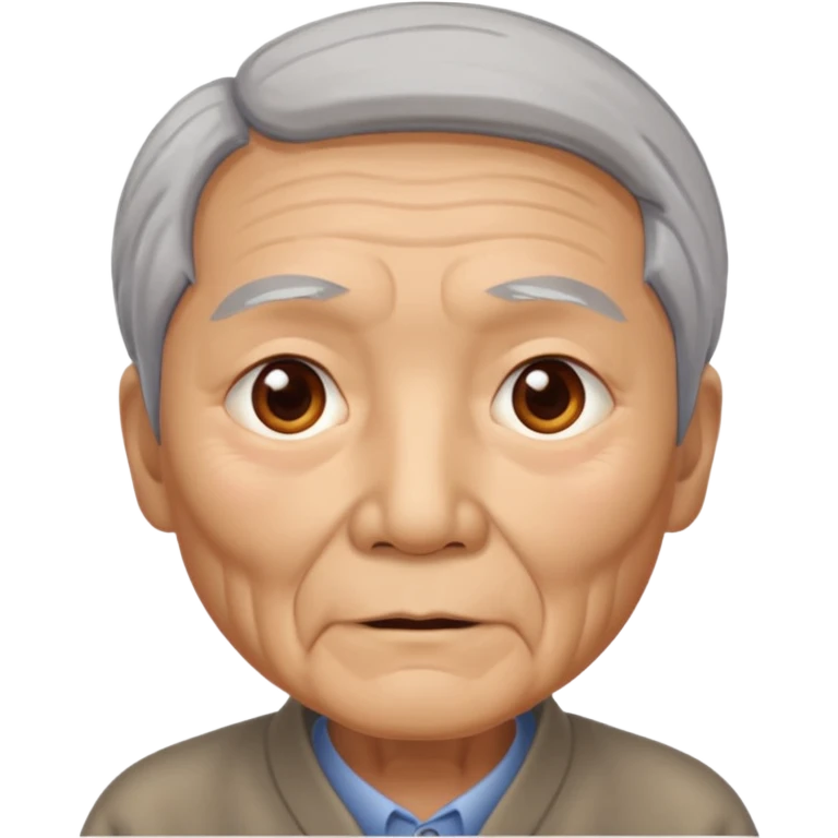 Old Chinese man emoji