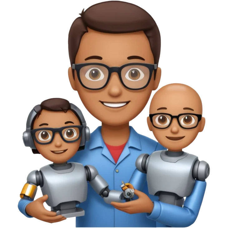 Toy Collector + robot figure emoji