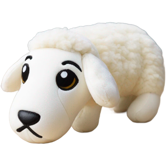 lamb dog toy emoji