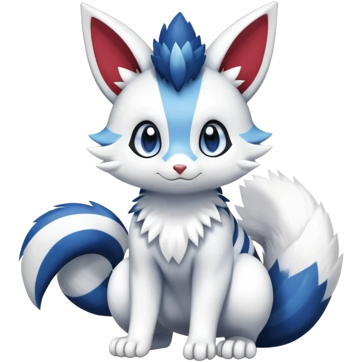 Shiny Furret-Meowstic-Zangoose-Hybrid (Full body) emoji