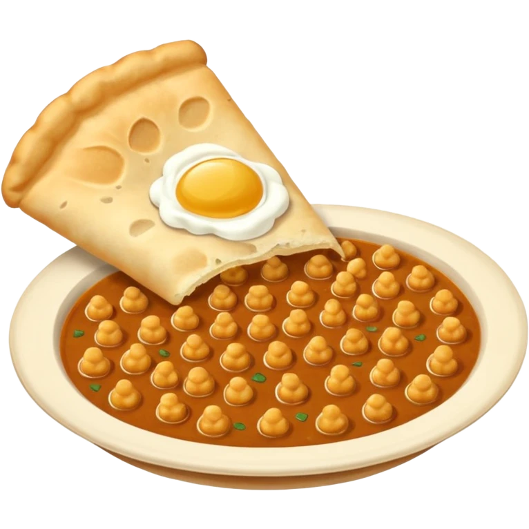 Chhole bhature  emoji