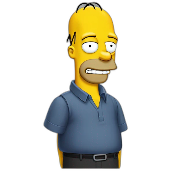 Janusz Korwin Mikke as Homer Simpson emoji