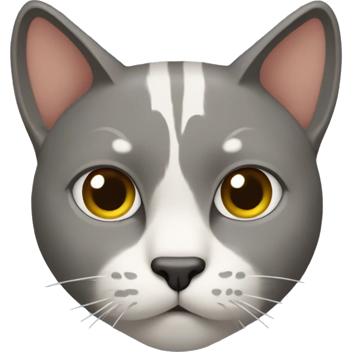 gato enojado tierno acostado  emoji