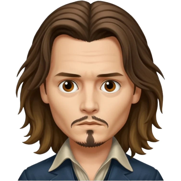 Young Johnny depp emoji