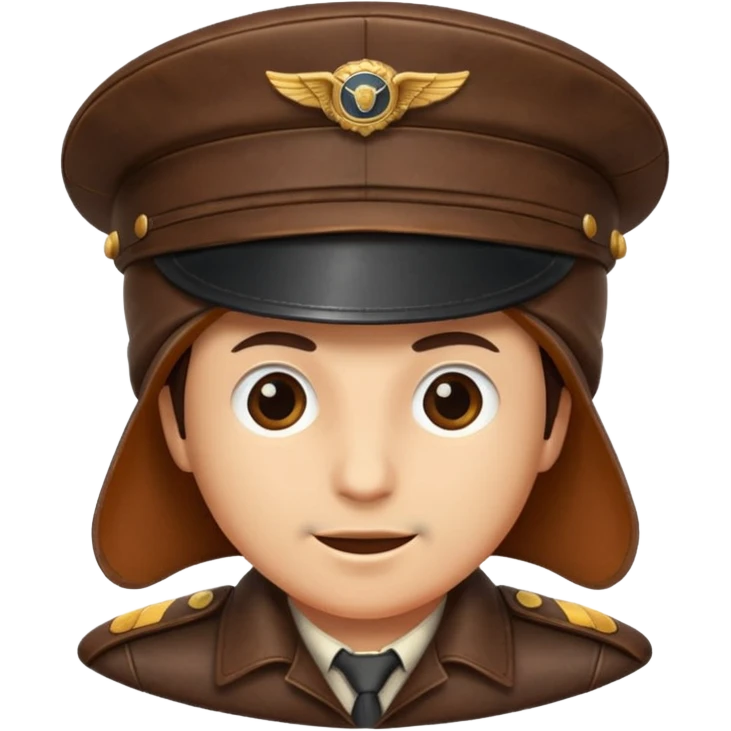 pilot hat emoji