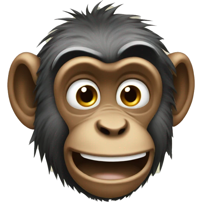 Crying monkey emoji