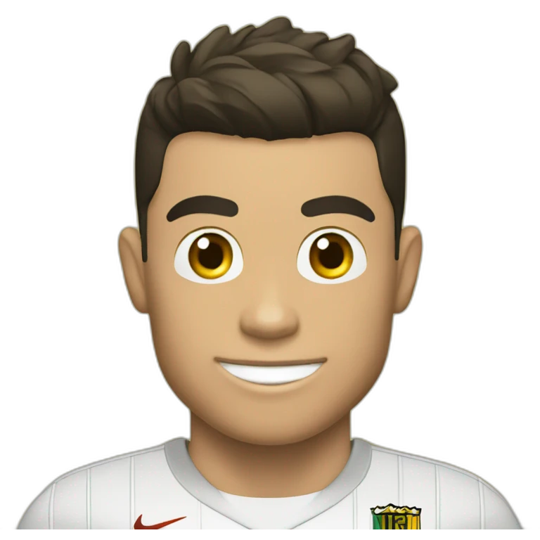 Cristiano ronaldo en 4x4 emoji
