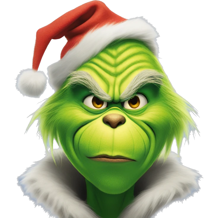 The grinch emoji