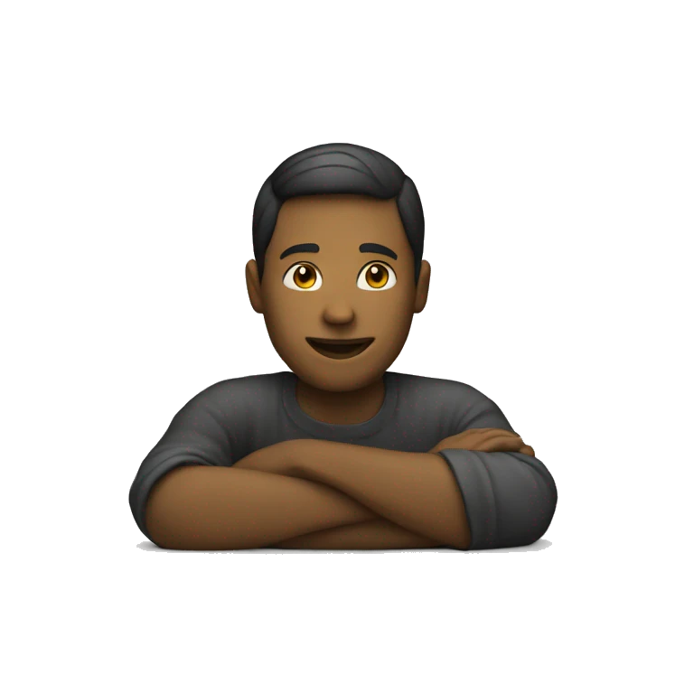 person sitting on  emoji