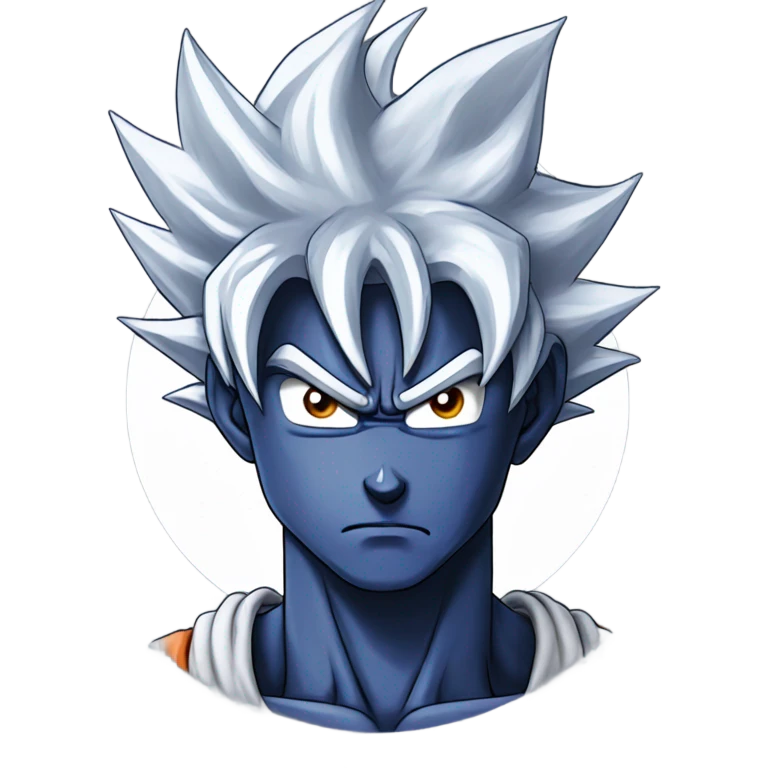 Ultra instinct goku emoji