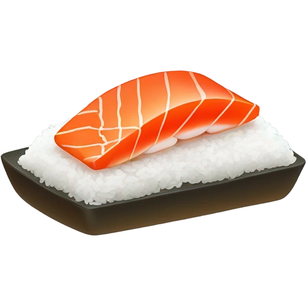 one salmon sushi emoji