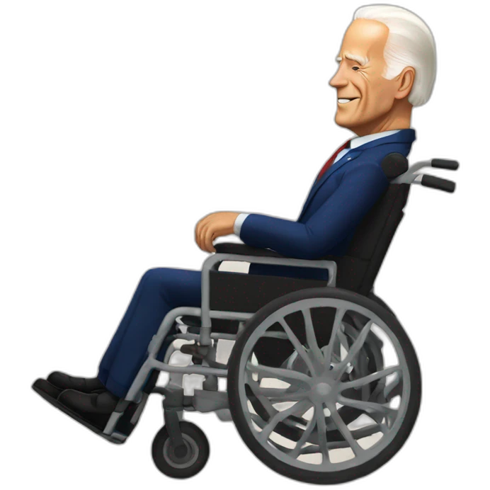 biden in a wheelchair emoji