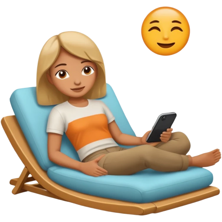Relaxando emoji