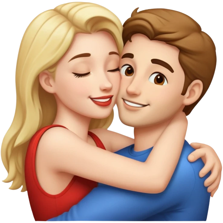 Целующаяся пара  emoji