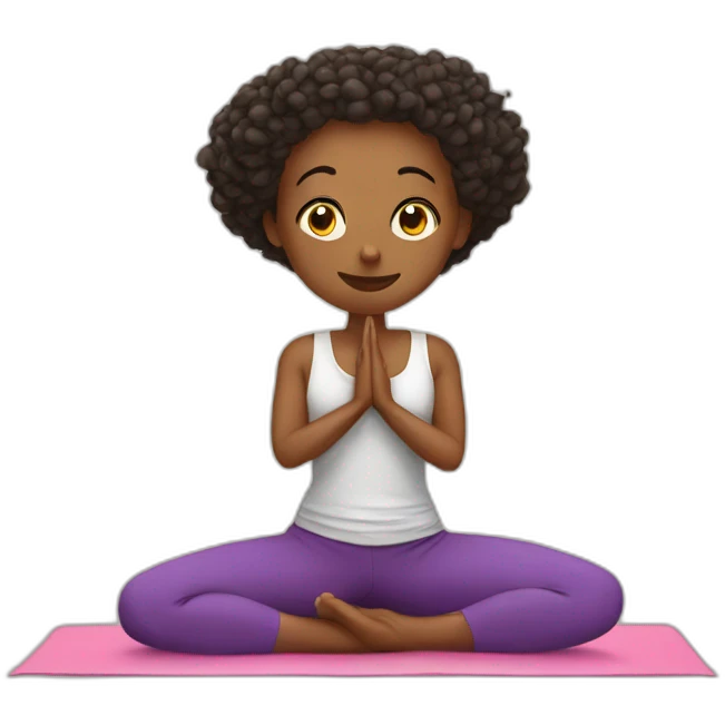 extreme yoga stretches emoji