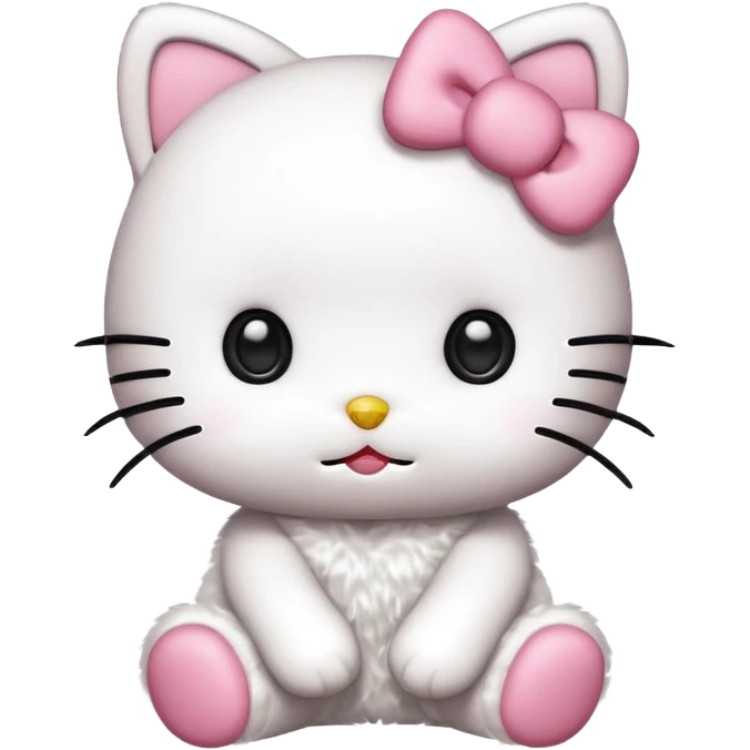 Hello kitty stady emoji
