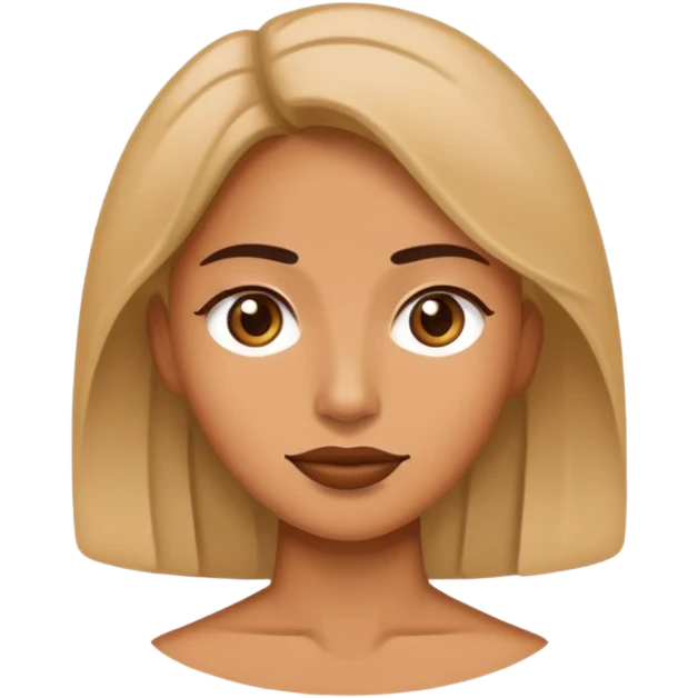 Quiero una mujer diciendo Que emoji